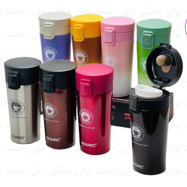 تراول ماگ استیل برند مارک 400 سی‌سی